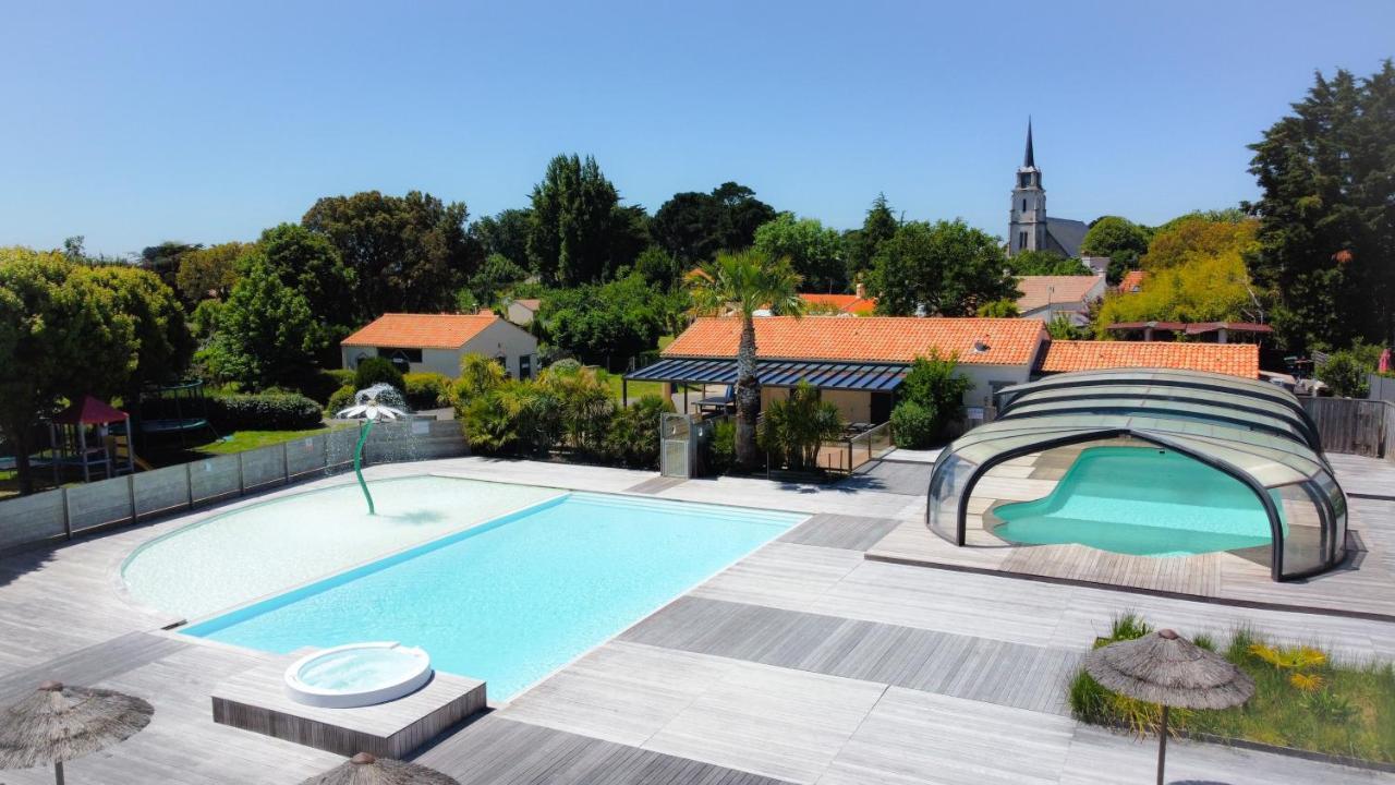 Camping Le Village De La Mer Les Moutiers Kültér fotó