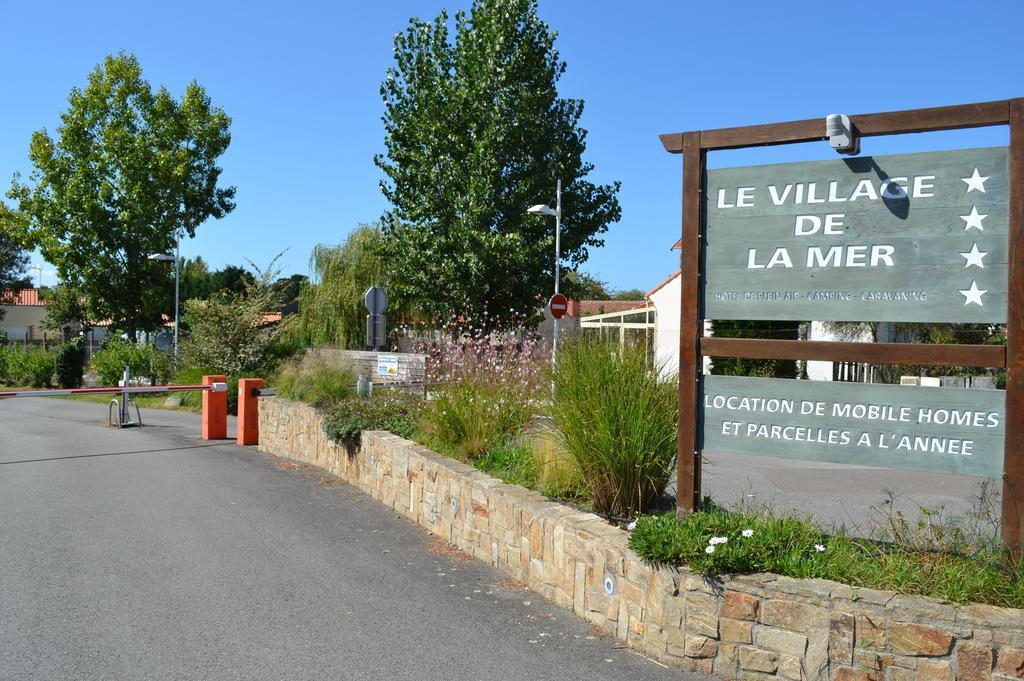 Camping Le Village De La Mer Les Moutiers Kültér fotó